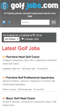 Mobile Screenshot of golfjobs.com
